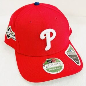 New Era‎ Philadelphia Phillies Postseason 9SEVENTY Stretch Snap Hat Cap Red
